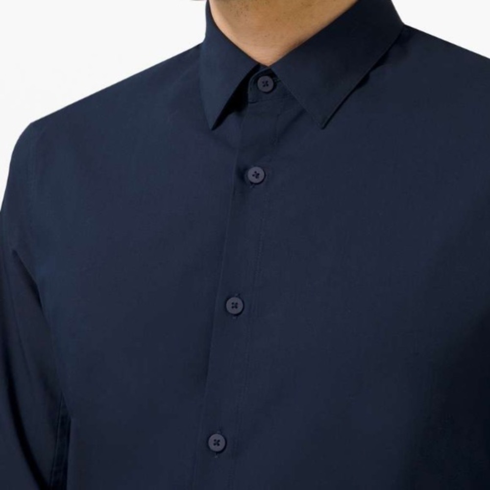 Lululemon Down to the Wire Slim Fit Long Sleeve True Navy size: L in EUC. - Picture 5 of 17